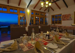 Dining room lions paw camp ngorongoro convervation area, Tanzania