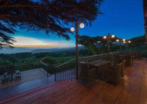 Lions Paw Camp front porch, Ngorongoro crater rim, Tanzania
