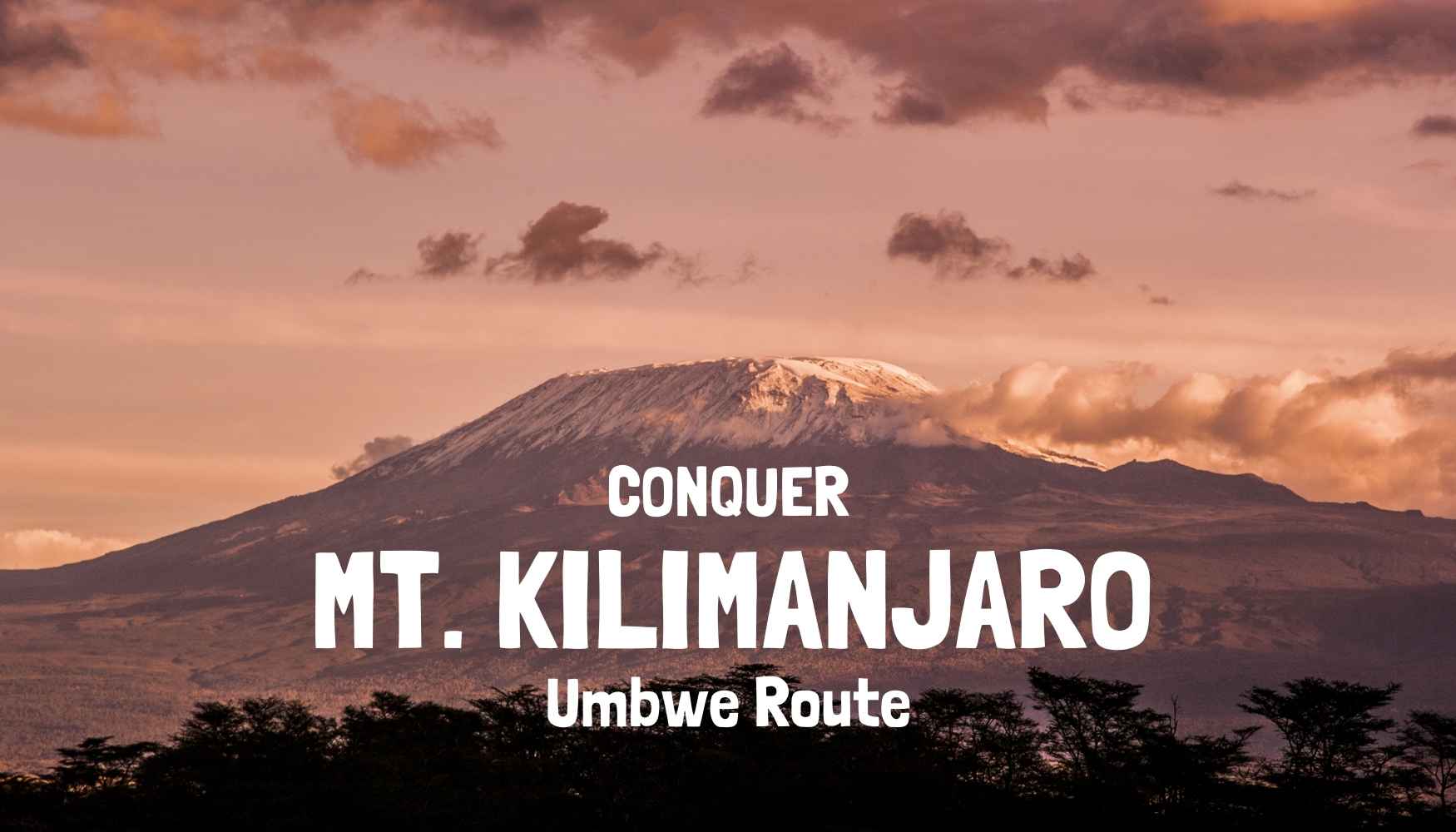 Kilimanjaro Umbwe Route Tanzania