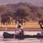 Canoe Safari Lake Manyara National Park, Tanzania