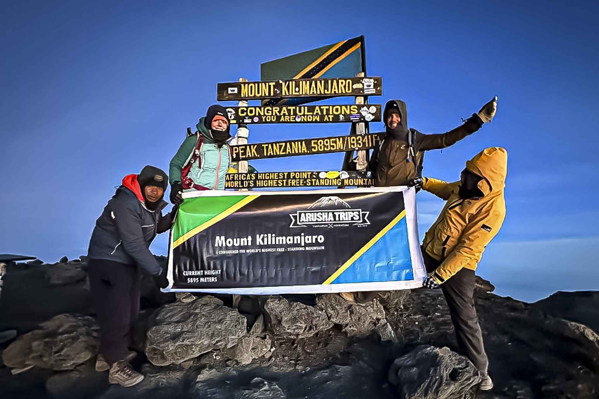 Uhuru Peak Kilimanjaro Climbing Arusha Trips 2